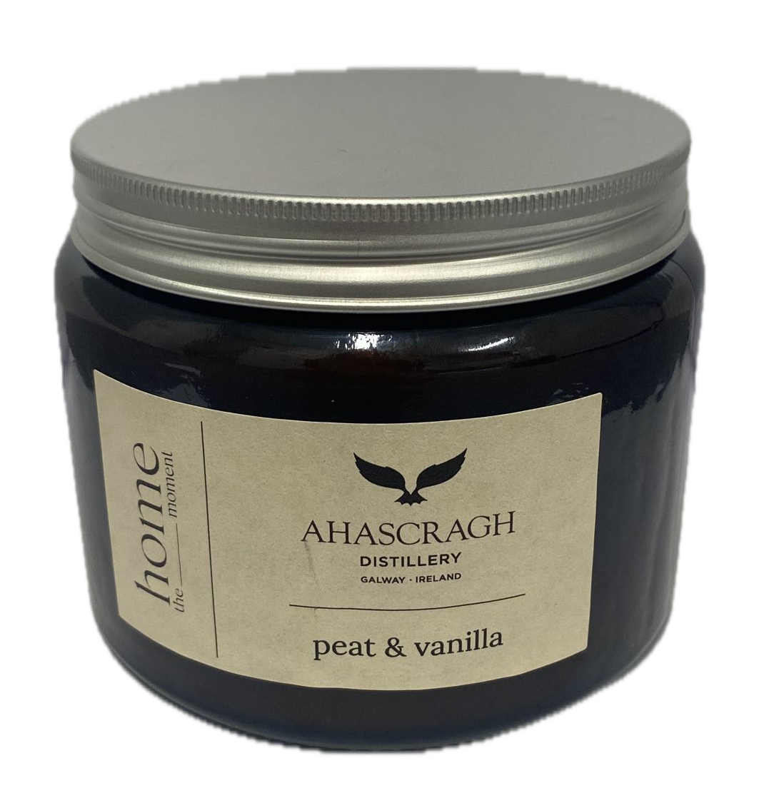 Ahascragh Distillery Peat & Vanilla Candle